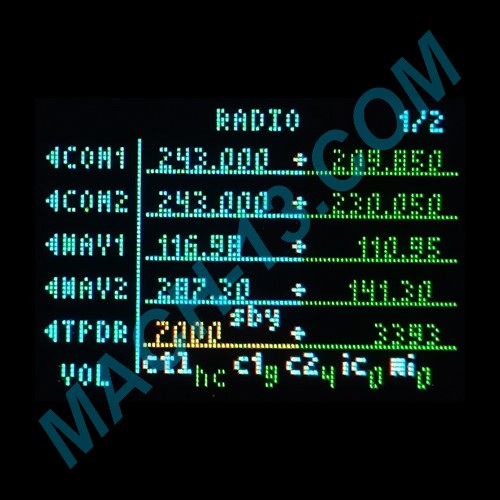 écran radionavigation PC-21 1/4