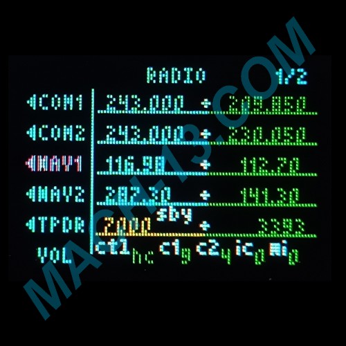 écran radionavigation PC-21 1/4