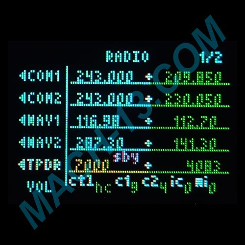 écran radionavigation PC-21 1/4